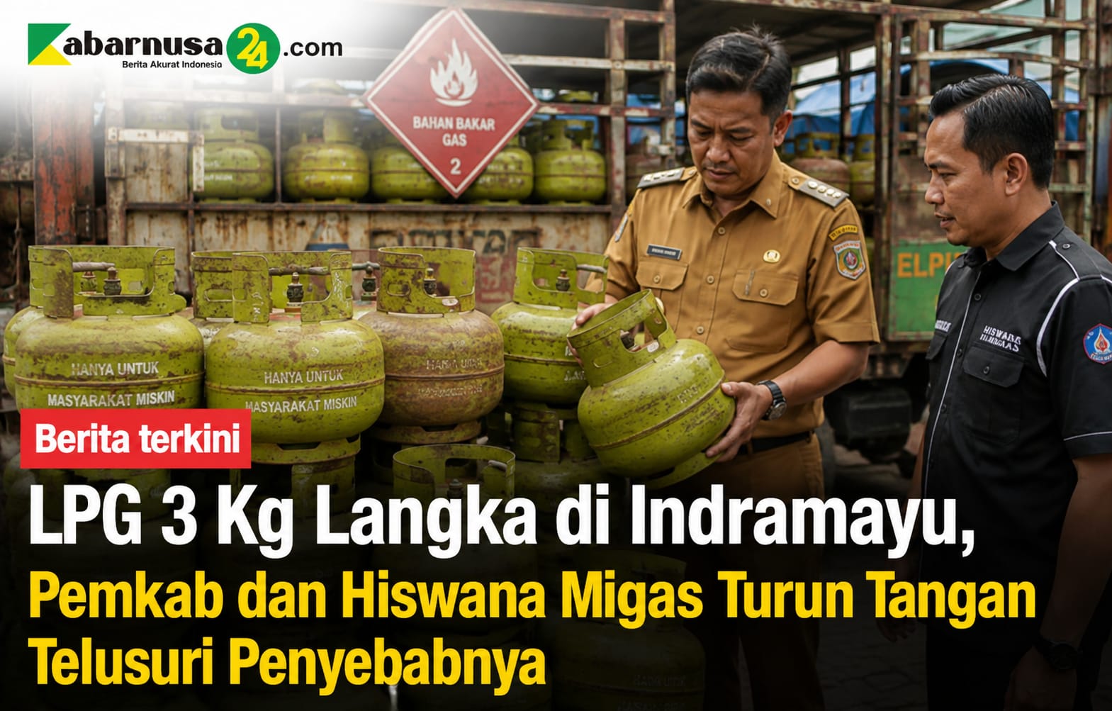 LPG 3 Kg Langka di Indramayu, Pemkab dan Hiswana Migas Turun Tangan Telusuri Penyebabnya