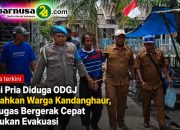 Aksi Pria Diduga ODGJ Resahkan Warga Kandanghaur, Petugas Bergerak Cepat Lakukan Evakuasi