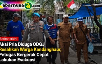 Aksi Pria Diduga ODGJ Resahkan Warga Kandanghaur, Petugas Bergerak Cepat Lakukan Evakuasi