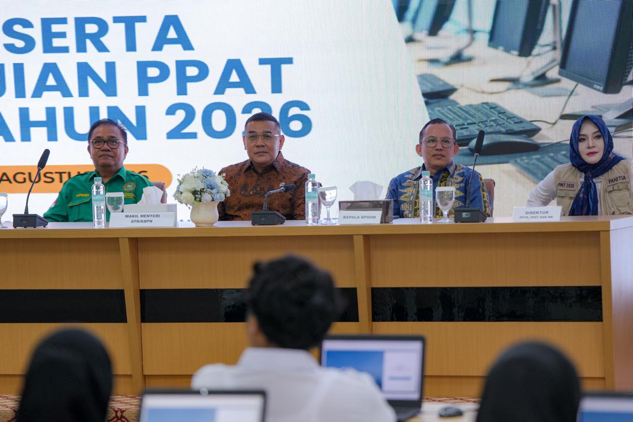 Wamen ATR/BPN Ossy : Pastikan Layanan Pertanahan dari PPAT yang Kompeten, Profesional dan Berintegritas