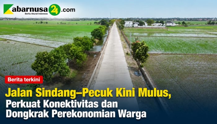 Jalan Sindang–Pecuk Kini Mulus, Perkuat Konektivitas dan Dongkrak Perekonomian Warga