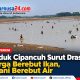 Waduk Cipancuh Surut Drastis, Warga Berebut Ikan, Petani Berebut Air