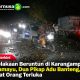 Kecelakaan Beruntun di Karangampel Indramayu, Dua Pikap Adu Banteng, Empat Orang Terluka