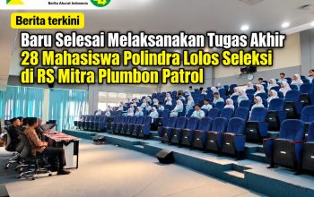 Baru Selesai Melaksanakan Tugas Akhir 28 Mahasiswa Polindra Lolos Seleksi di RS Mitra Plumbon Patrol