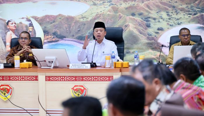 Cegah Masalah Kedepannya, Menteri ATR/BPN Nusron Ajak Pemda Percepat Sertipikasi Tanah Rumah Ibadah di NTT