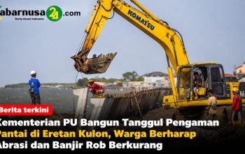 Kementerian PU Bangun Tanggul Pengaman Pantai di Eretan Kulon, Warga Berharap Abrasi dan Banjir Rob Berkurang