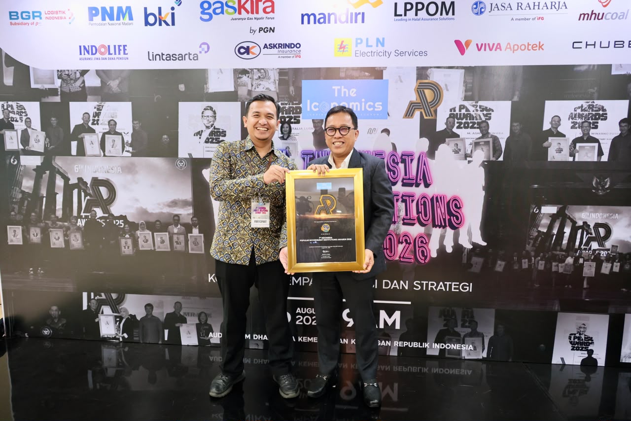 Wujud Nyata Kinerja Komunikasi Publik Kementerian ATR/BPN Kembali Diakui, Raih Popular Government Institutions Award 2026