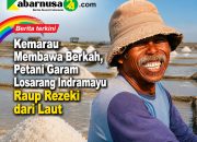 Kemarau Membawa Berkah, Petani Garam Losarang Indramayu Raup Rezeki dari Laut