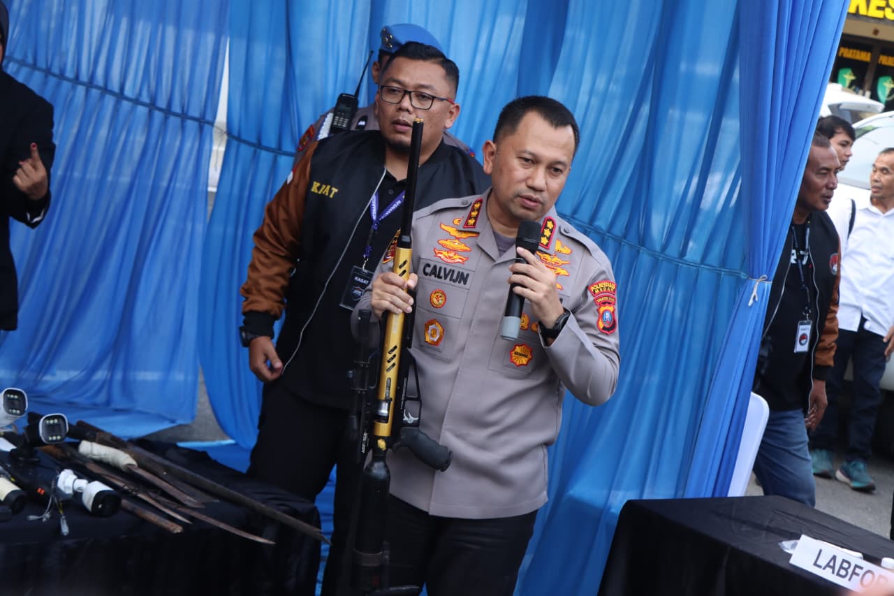 Polrestabes Medan Ungkap 1.187 Kasus Narkoba Dalam 300 Hari, Musnahkan Puluhan Kilogram Barang Bukti