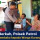 Jumat Berkah, Polsek Patrol Bagikan Sembako kepada Warga Kurang Mampu