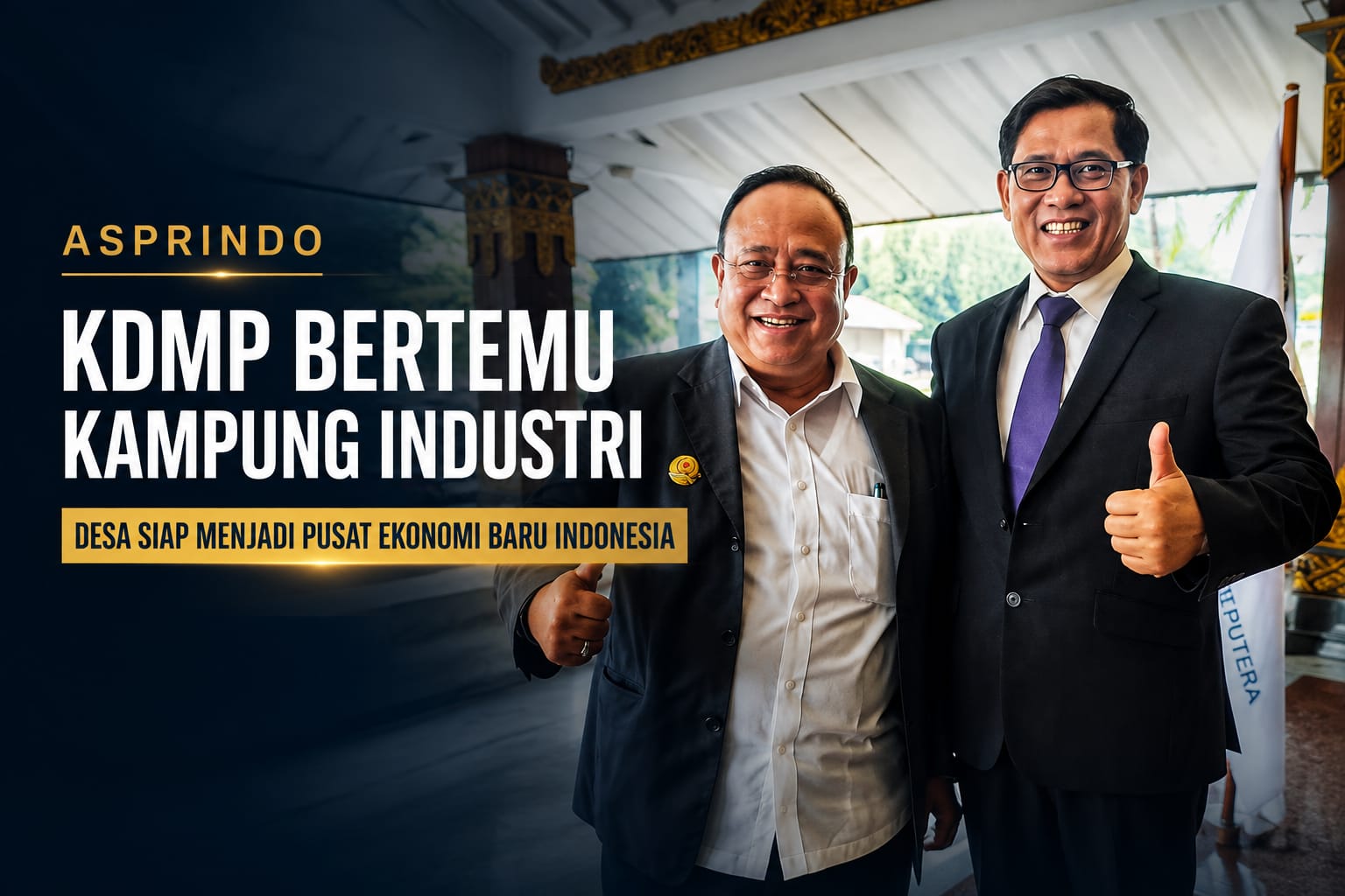 ASPRINDO Satukan KDMP dan Kampung Industri Desa Jadi Pusat Ekonomi Baru
