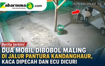 Dua Mobil Dibobol Maling di Jalur Pantura Kandanghaur, Kaca Dipecah dan ECU Dicuri