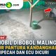Dua Mobil Dibobol Maling di Jalur Pantura Kandanghaur, Kaca Dipecah dan ECU Dicuri