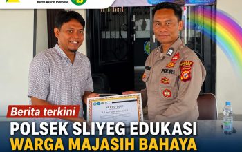 Polsek Sliyeg Edukasi Warga Majasih Bahaya Judol dan Pinjol Ilegal