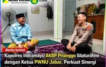 Kapolres Indramayu AKBP Prianggo Silaturahmi dengan Ketua PWNU Jabar, Perkuat Sinergi Ulama dan Polri