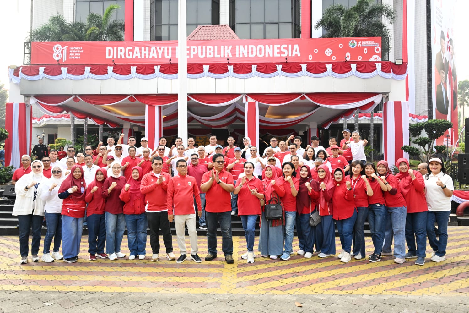 Kick Off Festival Merah Putih, Wamen Viva Yoga Ajak Rakyat Rayakan HUT Ke-81 RI Dengan Semangat dan Riang Gembira