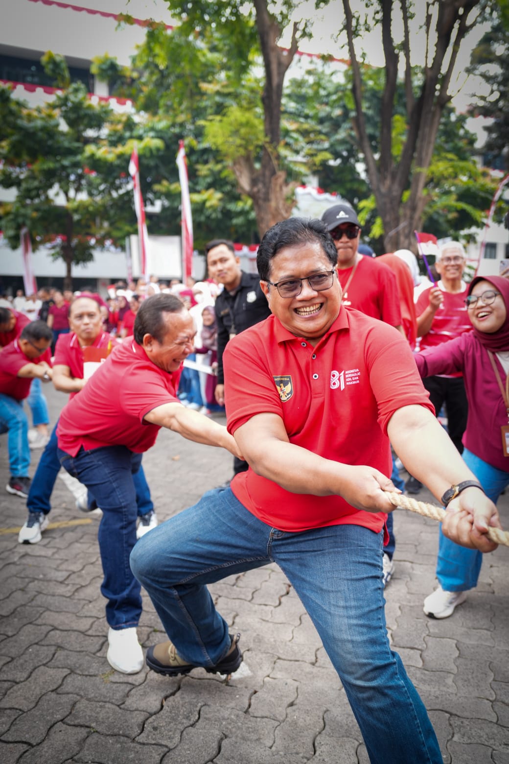 Kick Off Festival Merah Putih, Wamen Viva Yoga Ajak Rakyat Rayakan HUT Ke-81 RI Dengan Semangat dan Riang Gembira