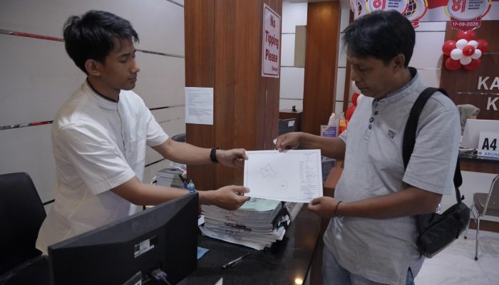 Kepuasan Masyarakat Terhadap Pelayanan Pengukuran Terjadwal di Kantah ATR/BPN Kabupaten Kudus Sangat Tinggi