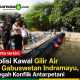 Polisi Kawal Gilir Air di Gabuswetan Indramayu, Cegah Konflik Antarpetani