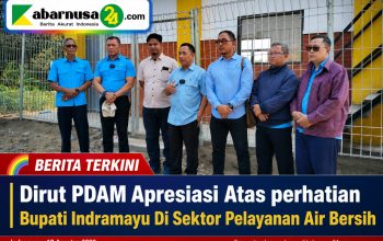 Dirut PDAM Apresiasi Atas perhatian Bupati Indramayu Di Sektor Pelayanan Air Bersih