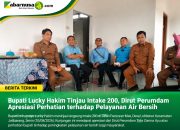 Bupati Lucky Hakim Tinjau Intake 200, Dirut Perumdam Apresiasi Perhatian terhadap Pelayanan Air Bersih