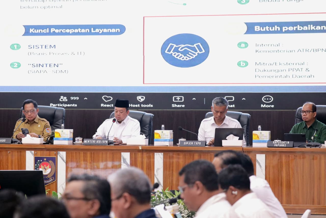 Berikan Pelayanan Terbaik ke Masyarakat, Menteri ATR/Kepala BPN dan Mendagri Sepakati Pengintegrasian NIB dan NOP Berikan Pelayanan Terbaik ke Masyarakat, Menteri ATR/Kepala BPN dan Mendagri Sepakati Pengintegrasian NIB dan NOP