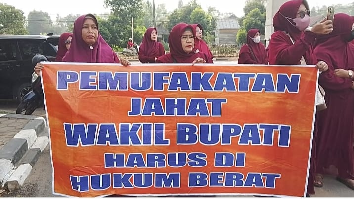 Forum Bersama Aktivis Sumsel dan FORBES : Kasus Mantan Wakil Bupati PALI Masuk Pidana Korupsi