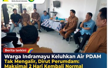 Warga Indramayu Keluhkan Air PDAM Tak Mengalir, Dirut Perumdam: Maksimal 2 Hari Kembali Normal