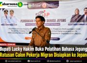 Bupati Lucky Hakim Buka Pelatihan Bahasa Jepang, Ratusan Calon Pekerja Migran Disiapkan ke Jepang