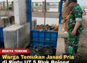 Warga Temukan Jasad Pria di Pintu UT 5 Blok Bojong desa Karanggetas Indramayu