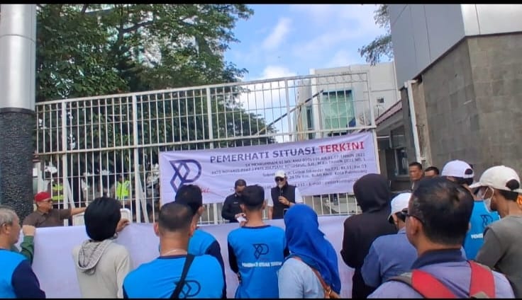 Ketum PST Layangkan Laporan Dugaan Penyimpangan Anggaran Proyek Peningkatan Jalan Serut 1 Desa Pengabuan ke Kejati Sumsel