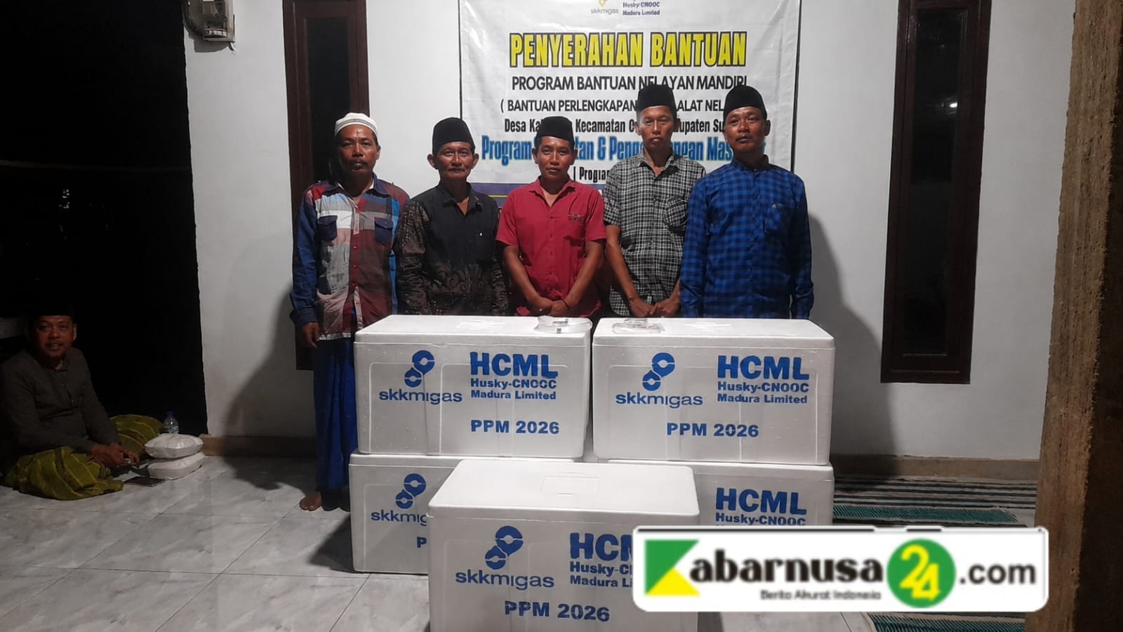 PPM HCML 2026, 5 Kelompok Nelayan Kalowang Terima Bantuan