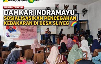 Damkar Indramayu Sosialisasikan Pencegahan Kebakaran di Desa Sliyeg Damkar Indramayu Sosialisasikan Pencegahan Kebakaran di Desa Sliyeg