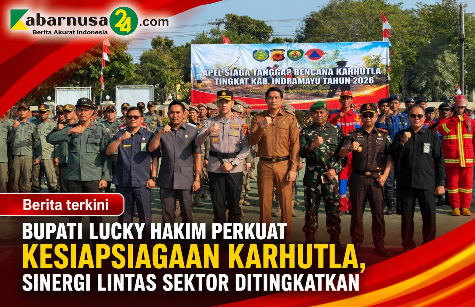 Bupati Lucky Hakim Perkuat Kesiapsiagaan Karhutla, Sinergi Lintas Sektor Ditingkatkan