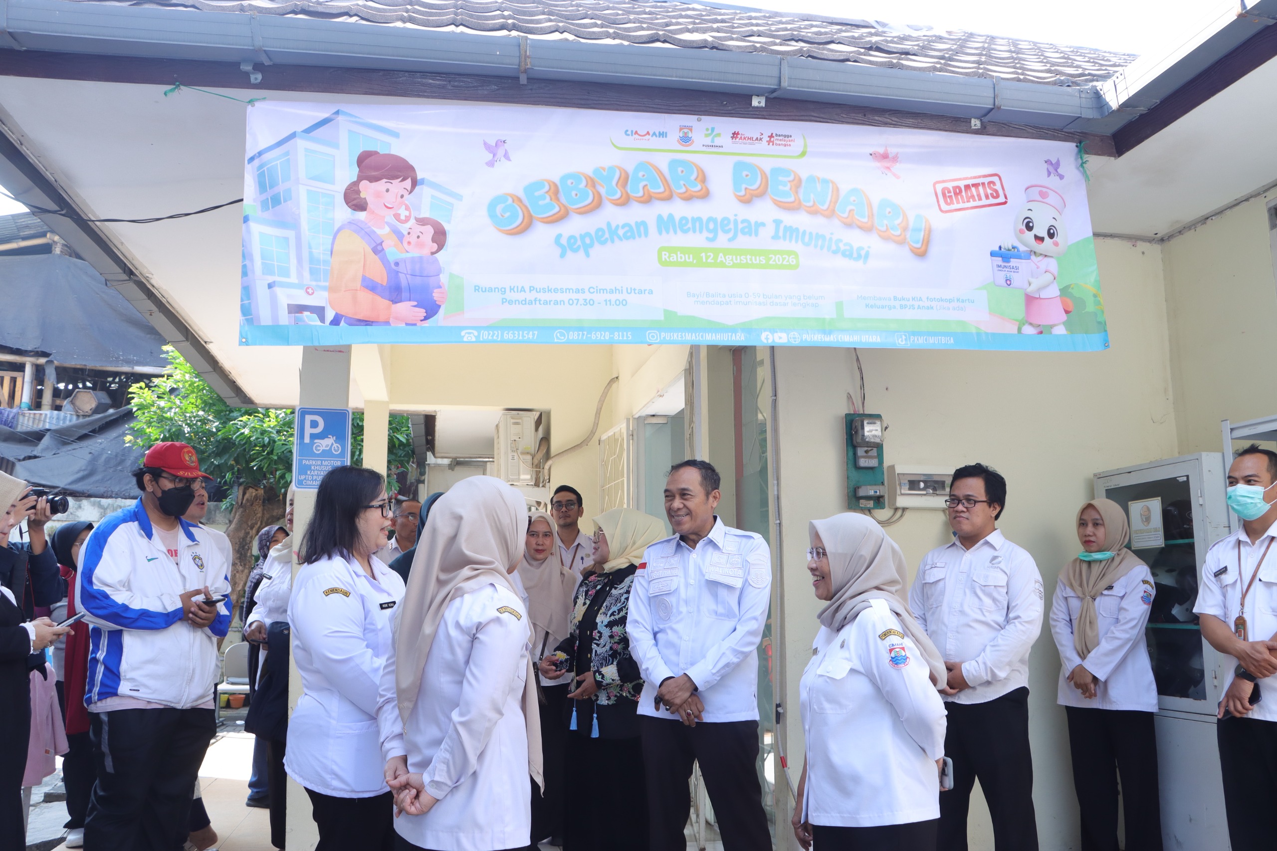 HUT ke-81 RI, Pemkot Cimahi Pastikan Tak Ada Anak Tertinggal Imunisasi HUT ke-81 RI, Pemkot Cimahi Pastikan Tak Ada Anak Tertinggal Imunisasi