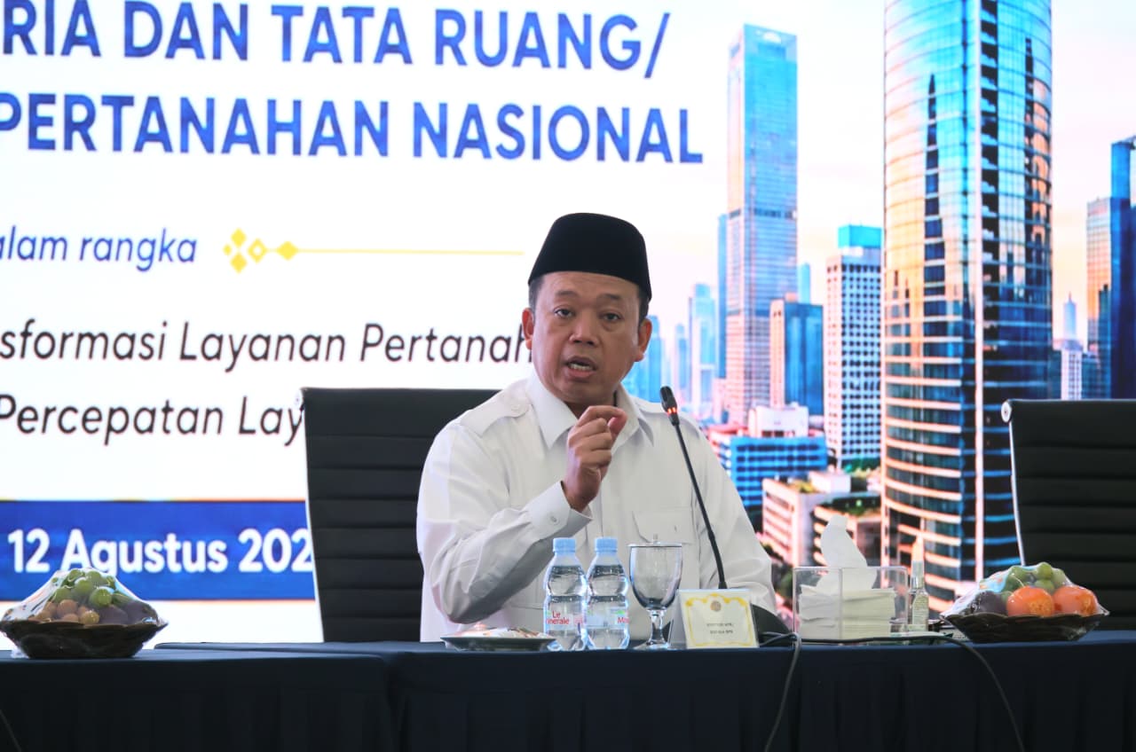 Arahan ke seluruh Kantah Pengurus Daerah IPPAT, Menteri ATR/BPN Nusron : Untuk Memberikan Kepastian kepada Masyarakat
