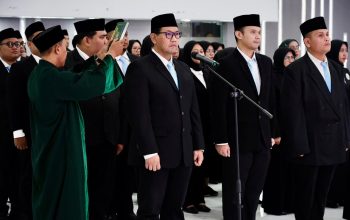 1.361 Pejabat ATR/BPN Resmi Dilantik, Sekjen Dalu Agung : Amanah Baru untuk Jadi Motor Penggerak Perubahan