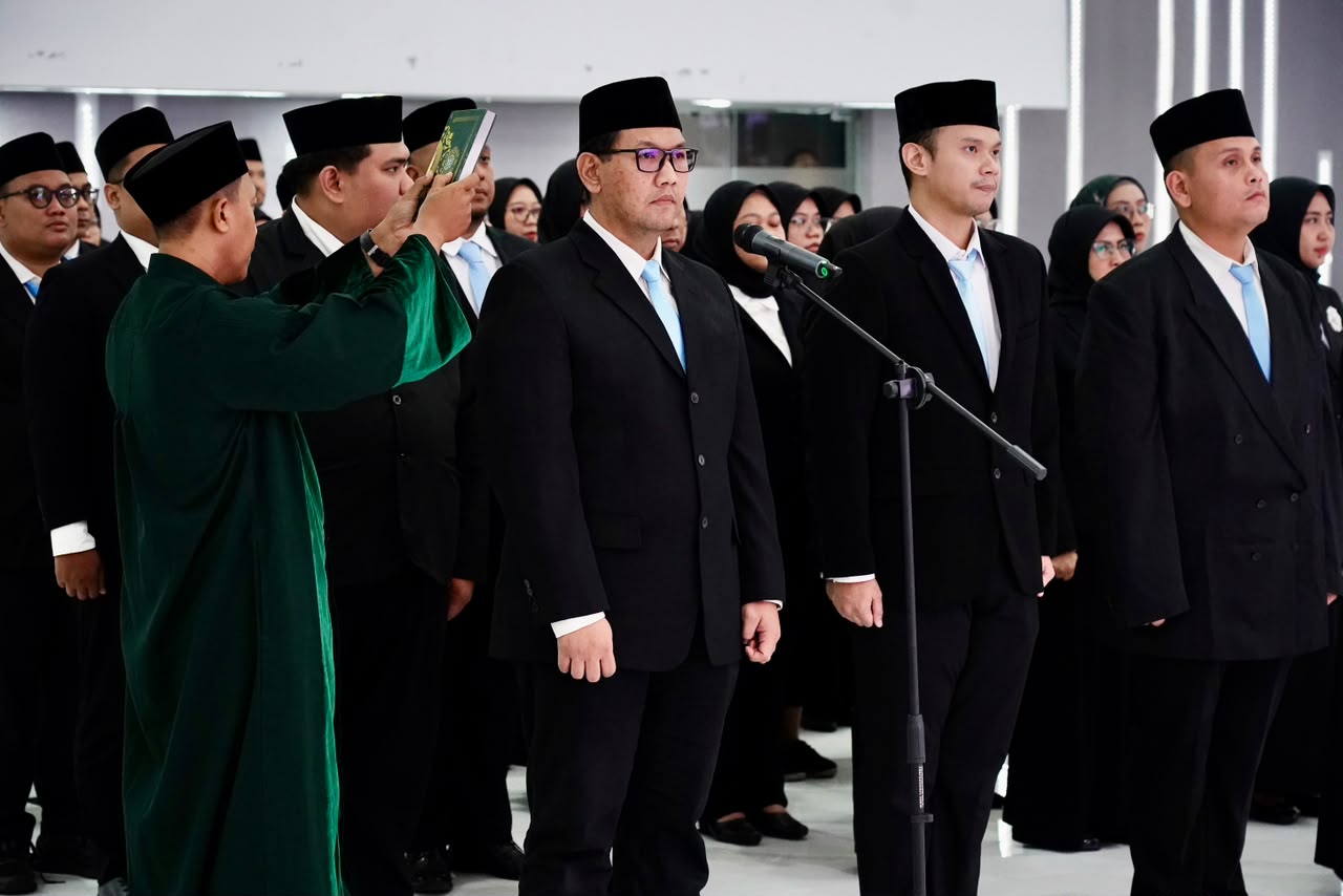 1.361 Pejabat ATR/BPN Resmi Dilantik, Sekjen Dalu Agung : Amanah Baru untuk Jadi Motor Penggerak Perubahan