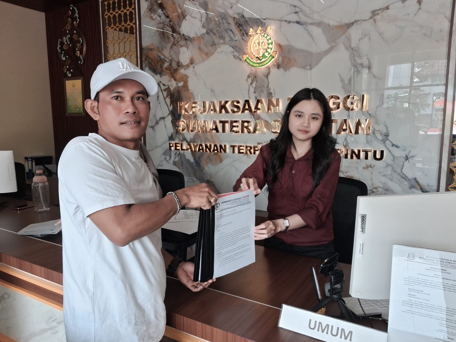 Ketum PST Layangkan Laporan Dugaan Penyimpangan Anggaran BOS dan PSG SMK Negeri 1 Palembang ke Kejati Sumsel