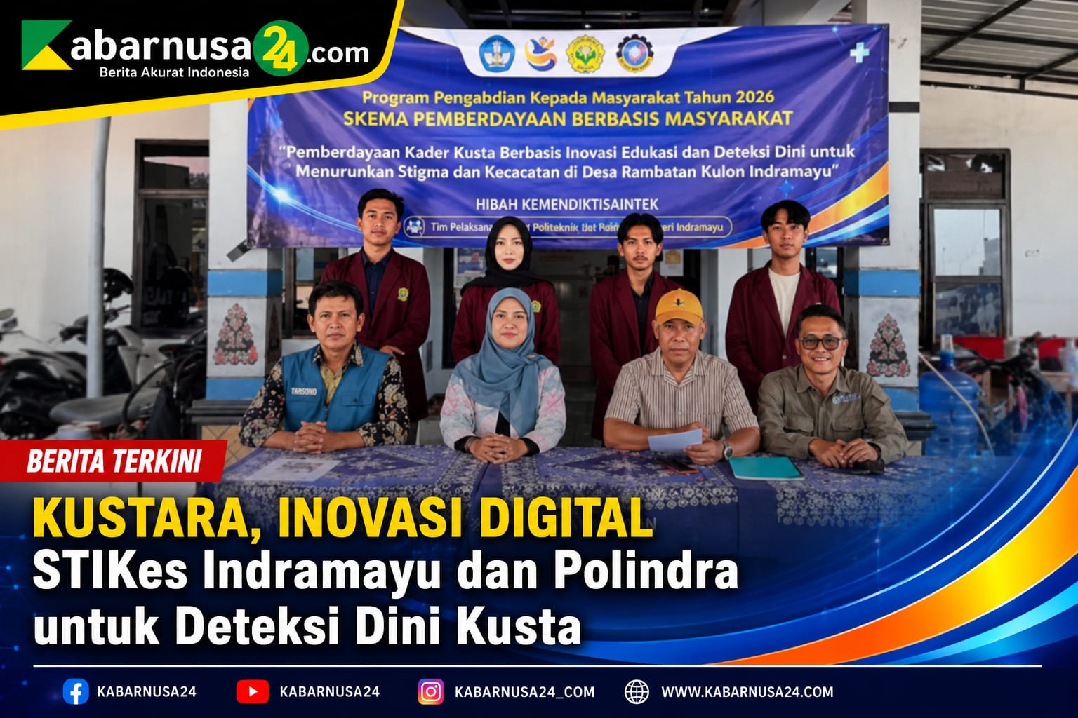 Kustara, Inovasi Digital STIKes Indramayu dan Polindra untuk Deteksi Dini Kusta