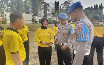 Wakapolres Lampung Utara Pimpin Gaktibplin  Cegah Pelanggaran Personel