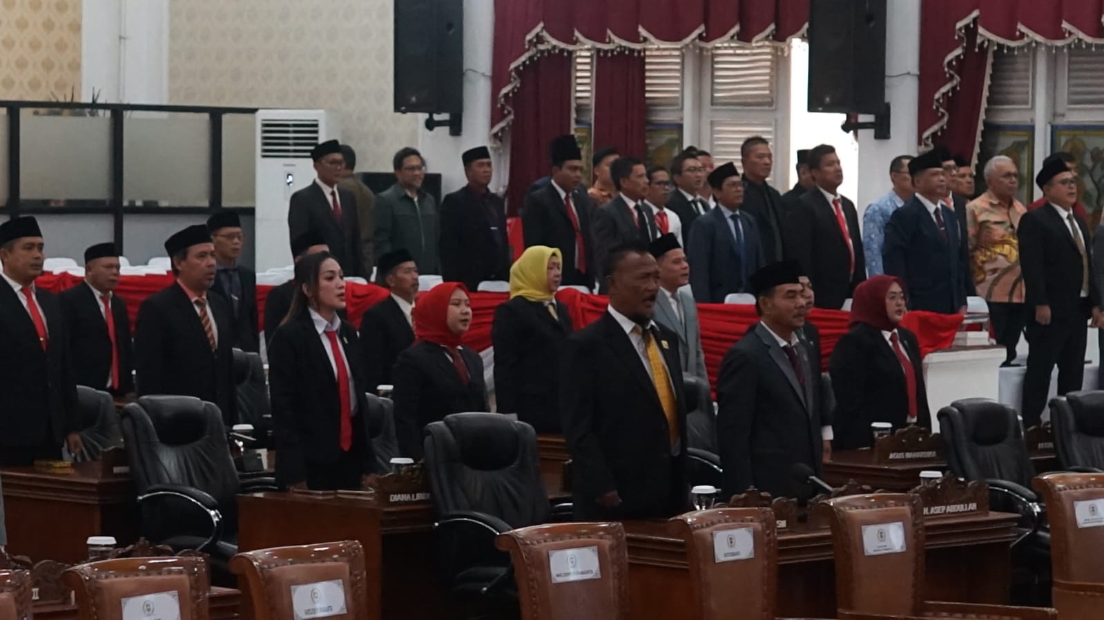 Rapat Paripurna DPRD Kab.Purwakarta dalam Mendengarkan Pidato Kenegaraan Presiden RI