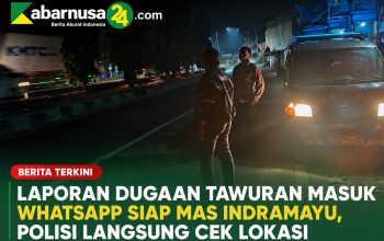Laporan Dugaan Tawuran Masuk WhatsApp SIAP MAS Indramayu, Polisi Langsung Cek Lokasi Laporan Dugaan Tawuran Masuk WhatsApp SIAP MAS Indramayu, Polisi Langsung Cek Lokasi