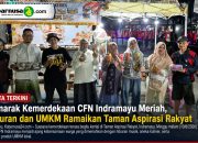 Semarak Kemerdekaan CFN Indramayu Meriah, Hiburan dan UMKM Ramaikan Taman Aspirasi Rakyat
