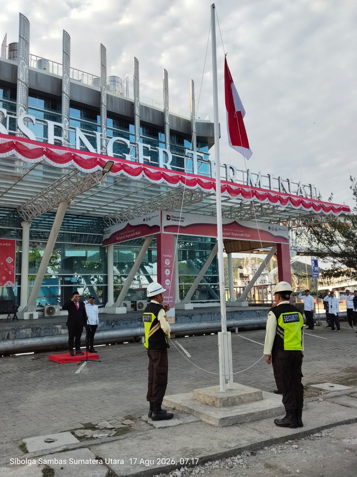 Pelindo Multi Terminal Branch Sibolga Gelar Upacara HUT ke-81 RI, Teguhkan Semangat Kerja dan Pengabdian