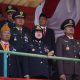 Berlangsung Khimad dan Kondusif,Kapolres Lampung Utara Menghadiri Upacara HUT RI Ke-81 di Stadion Sukung Kotabumi