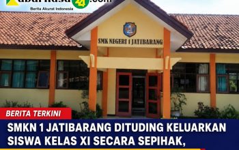 SMKN 1 Jatibarang Dituding Keluarkan Siswa Kelas XI Secara Sepihak, Orang Tua Pertanyakan Prosedur Pembinaan
