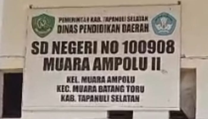 Rp1,6 Miliar Proyek Revitalisasi SDN 100908 Muara Ampolu II Disorot: P2SP Mengaku Hanya Pajangan, Dinas Pendidikan Jangan Bungkam