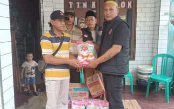DPP Forum Cakar Sriwijaya Salurkan Bantuan untuk Korban Kebakaran di Lawang Kidul