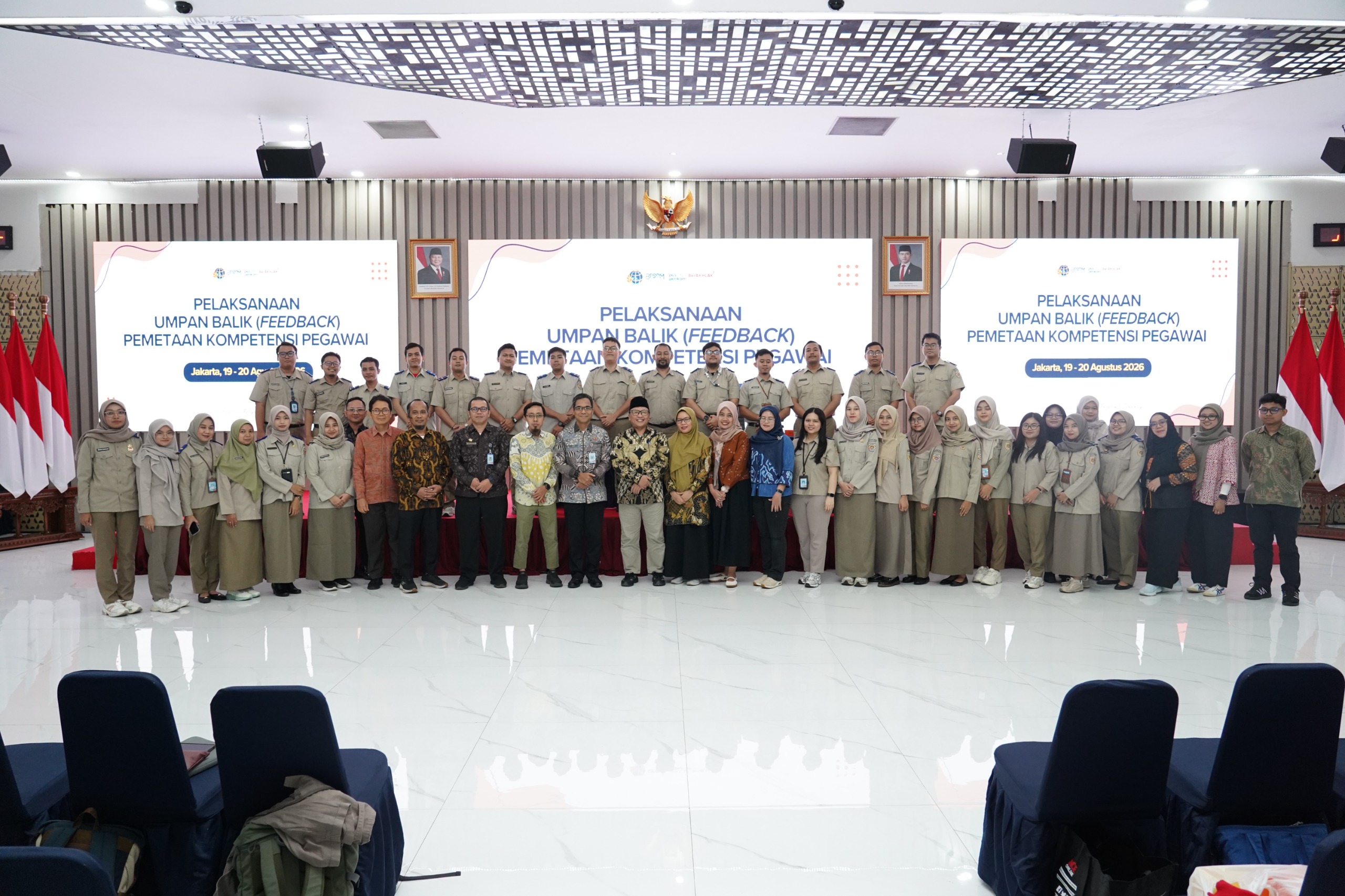 Umpan Balik Penilaian Kompetensi, PNS Kementerian ATR/BPN Ikuti Proses Penentuan Arah Pengembangan Pegawai